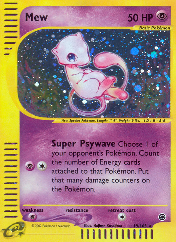 Mew (19/165) [Expedition: Base Set] | Gear Gaming Bentonville