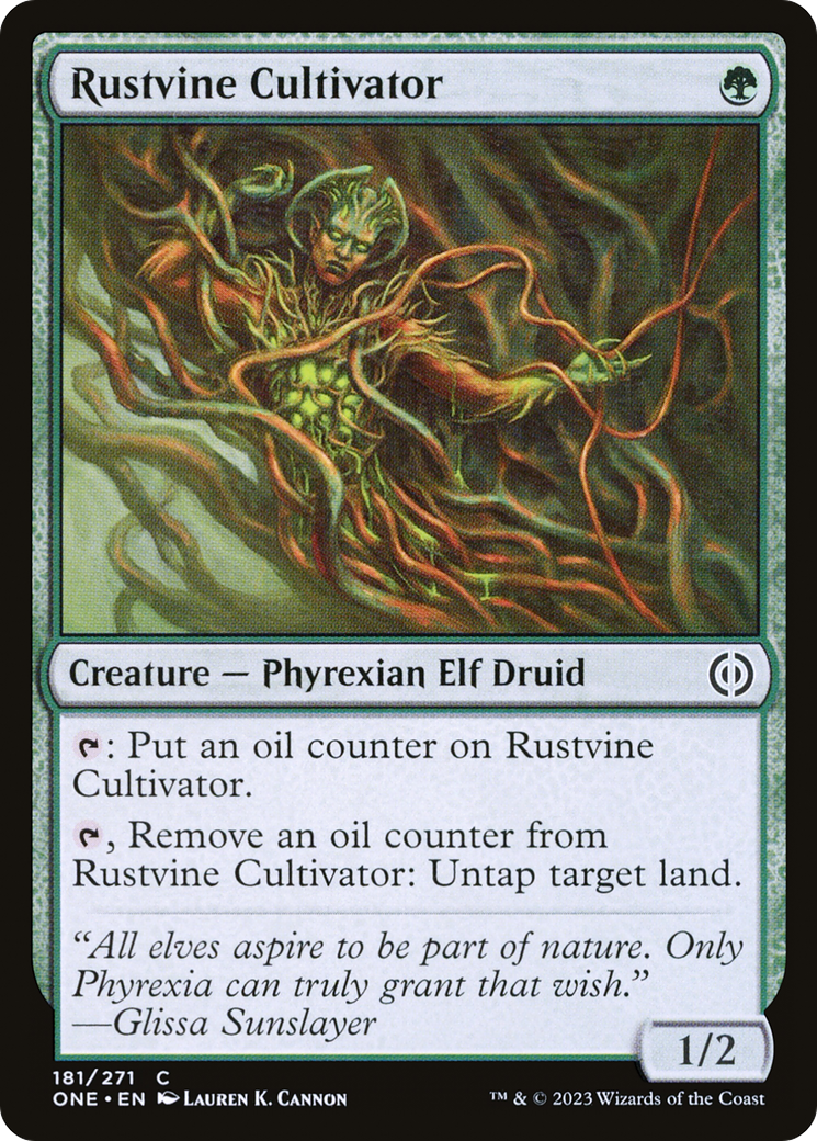 Rustvine Cultivator [Phyrexia: All Will Be One] | Gear Gaming Bentonville