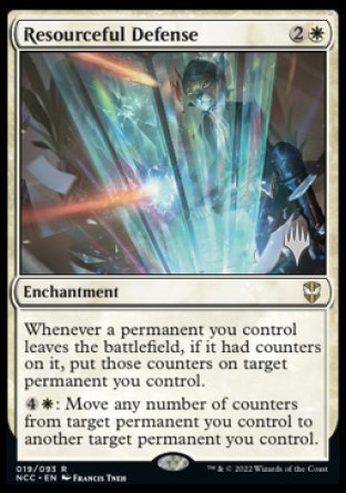 Resourceful Defense (Promo Pack) [Streets of New Capenna Commander Promos] | Gear Gaming Bentonville