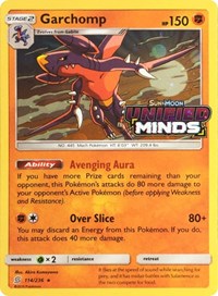 Garchomp (114/236) (Cosmos Holo) [Sun & Moon: Unified Minds] | Gear Gaming Bentonville