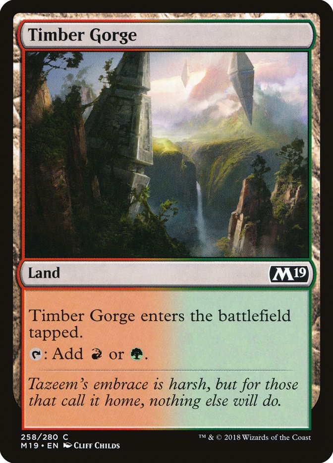 Timber Gorge [Core Set 2019] | Gear Gaming Bentonville