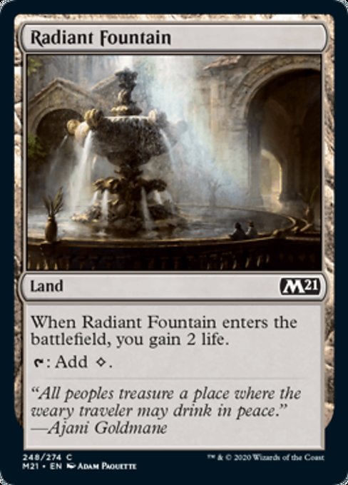Radiant Fountain [Core Set 2021] | Gear Gaming Bentonville