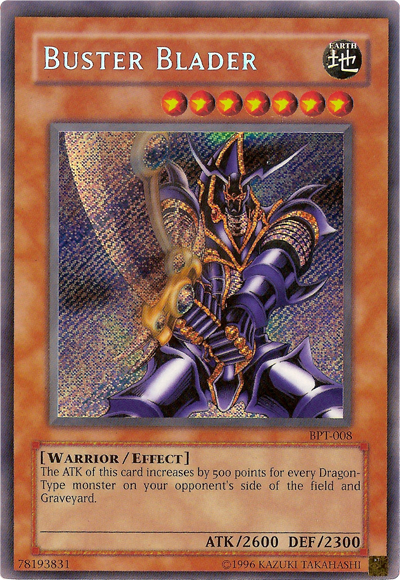 Buster Blader [BPT-008] Secret Rare | Gear Gaming Bentonville