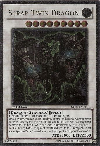 Scrap Twin Dragon [STBL-EN044] Ultimate Rare | Gear Gaming Bentonville