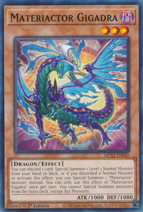 Materiactor Gigadra [MP22-EN045] Common | Gear Gaming Bentonville