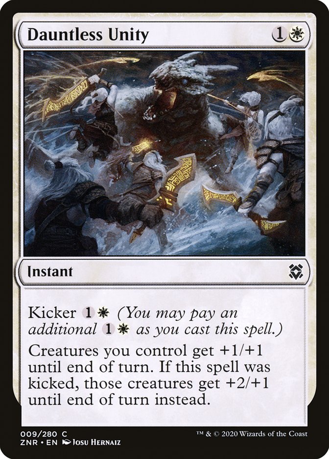 Dauntless Unity [Zendikar Rising] | Gear Gaming Bentonville