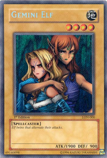 Gemini Elf [LON-000] Secret Rare | Gear Gaming Bentonville