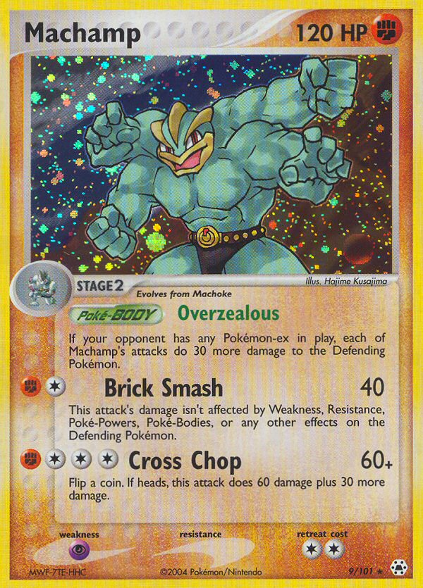 Machamp (9/101) [EX: Hidden Legends] | Gear Gaming Bentonville