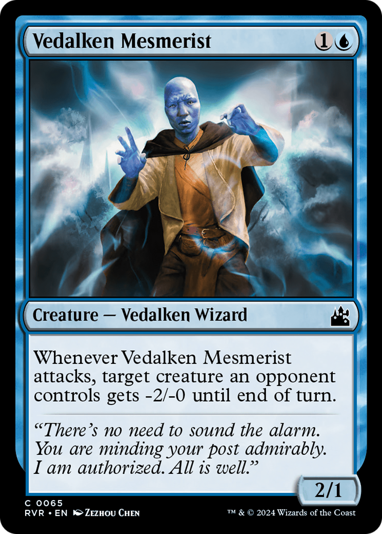 Vedalken Mesmerist [Ravnica Remastered] | Gear Gaming Bentonville