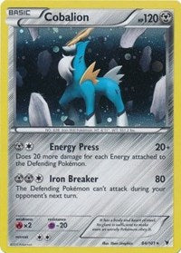 Cobalion (84/101) (Cosmos Holo) (Blister Exclusive) [Black & White: Noble Victories] | Gear Gaming Bentonville