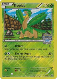 Tropius (5/101) (National Championship Promo) [Black & White: Plasma Blast] | Gear Gaming Bentonville