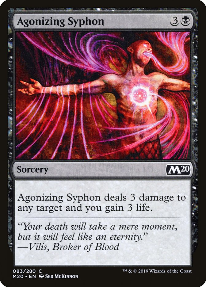 Agonizing Syphon [Core Set 2020] | Gear Gaming Bentonville