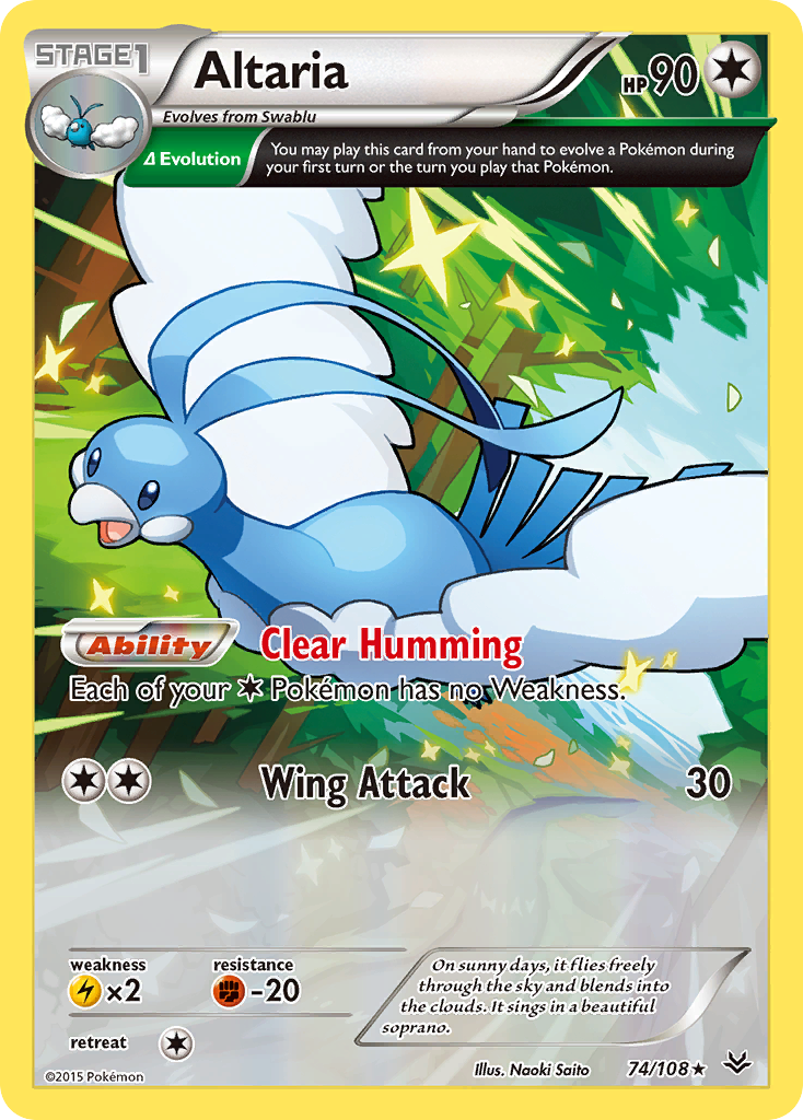 Altaria (74/108) [XY: Roaring Skies] | Gear Gaming Bentonville