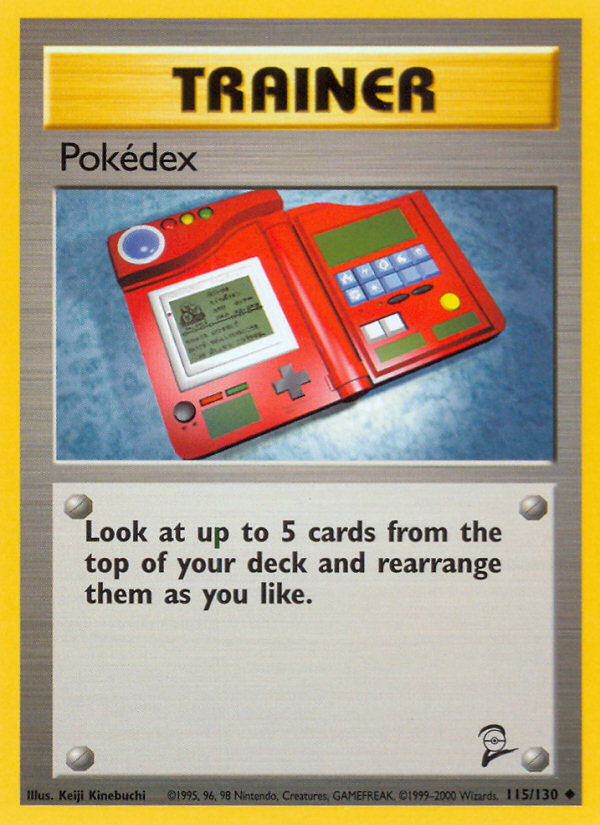 Pokedex (115/130) [Base Set 2] | Gear Gaming Bentonville