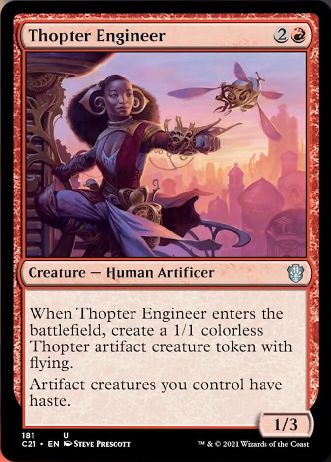 Thopter Engineer [Commander 2021] | Gear Gaming Bentonville