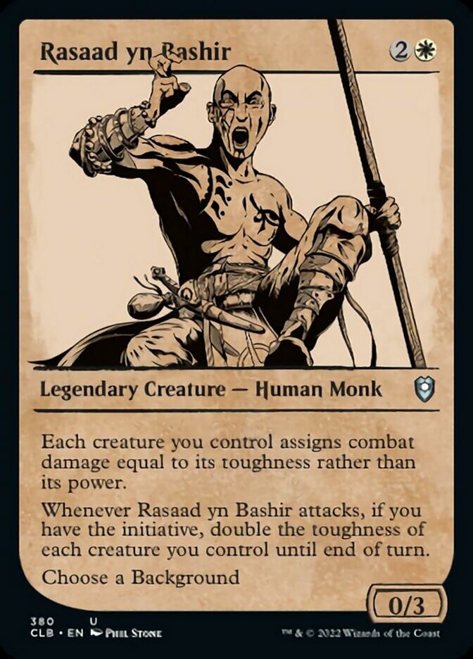 Rasaad yn Bashir (Showcase) [Commander Legends: Battle for Baldur's Gate] | Gear Gaming Bentonville