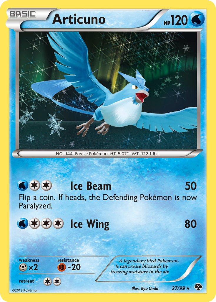 Articuno (27/99) [Black & White: Next Destinies] | Gear Gaming Bentonville