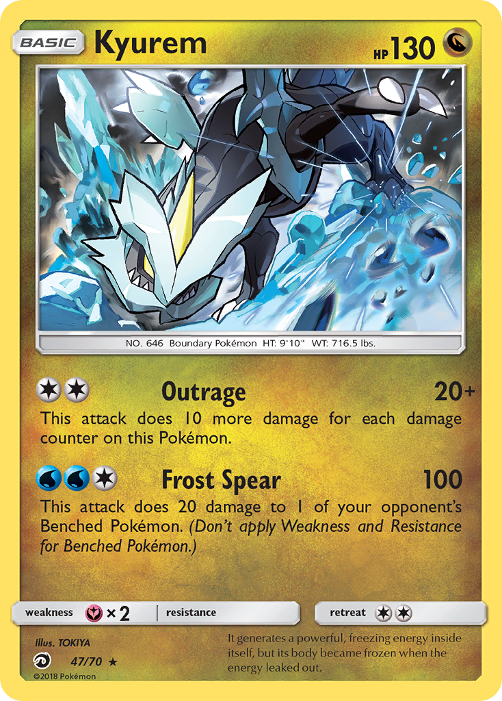 Kyurem (47/70) [Sun & Moon: Dragon Majesty] | Gear Gaming Bentonville