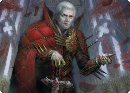 Edgar, Charmed Groom 1 Art Card [Innistrad: Crimson Vow Art Series] | Gear Gaming Bentonville