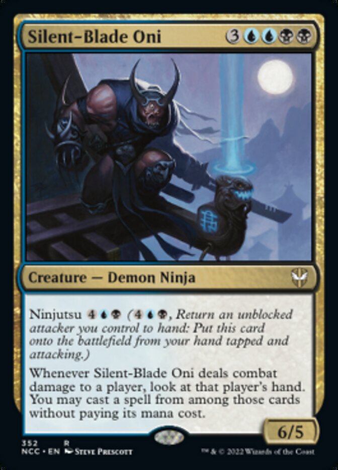 Silent-Blade Oni [Streets of New Capenna Commander] | Gear Gaming Bentonville