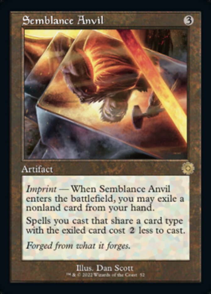 Semblance Anvil (Retro) [The Brothers' War Retro Artifacts] | Gear Gaming Bentonville