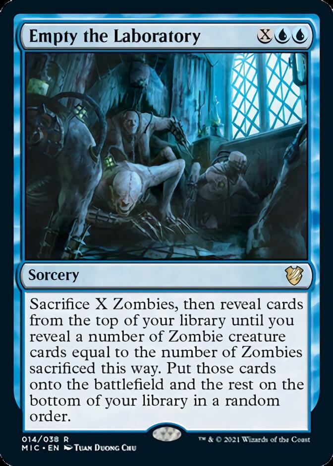 Empty the Laboratory [Innistrad: Midnight Hunt Commander] | Gear Gaming Bentonville