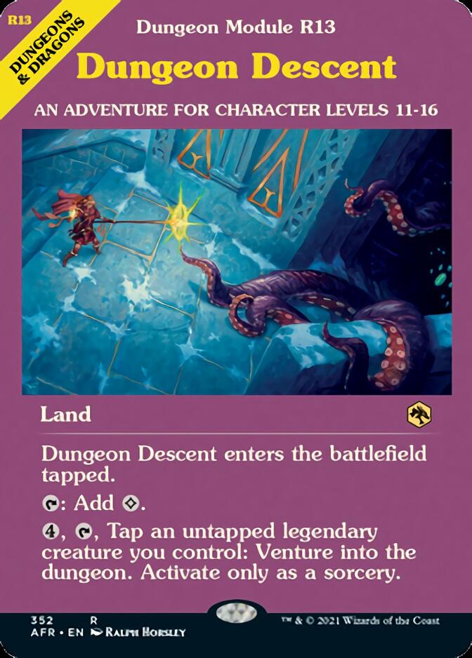 Dungeon Descent (Dungeon Module) [Dungeons & Dragons: Adventures in the Forgotten Realms] | Gear Gaming Bentonville