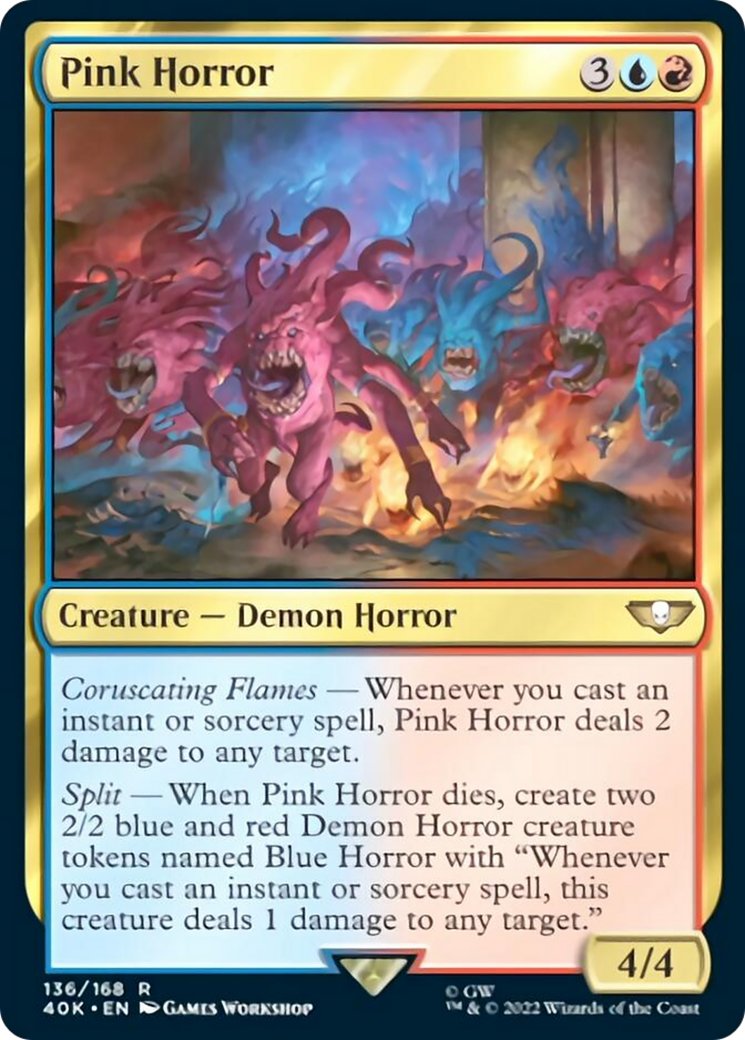 Pink Horror (Surge Foil) [Universes Beyond: Warhammer 40,000] | Gear Gaming Bentonville