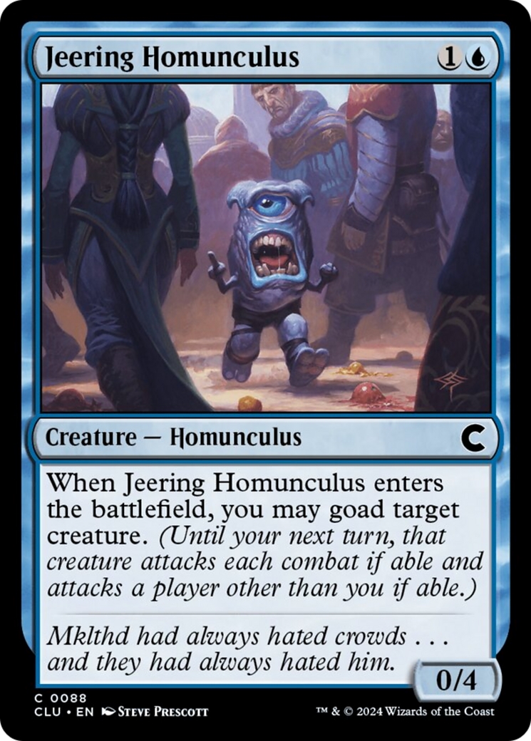 Jeering Homunculus [Ravnica: Clue Edition] | Gear Gaming Bentonville