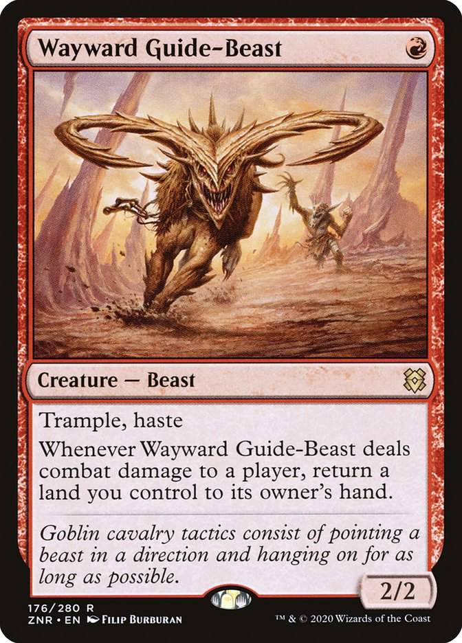 Wayward Guide-Beast [Zendikar Rising] | Gear Gaming Bentonville