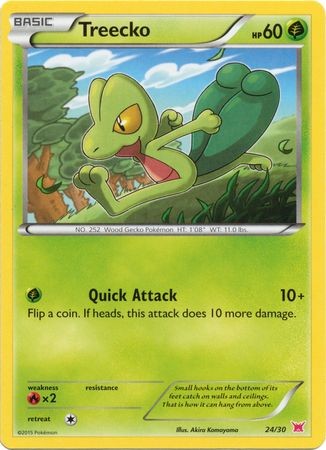 Treecko (24/30) [XY: Trainer Kit 2 - Latias] | Gear Gaming Bentonville