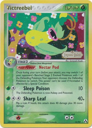 Victreebel (13/92) (Stamped) [EX: Legend Maker] | Gear Gaming Bentonville