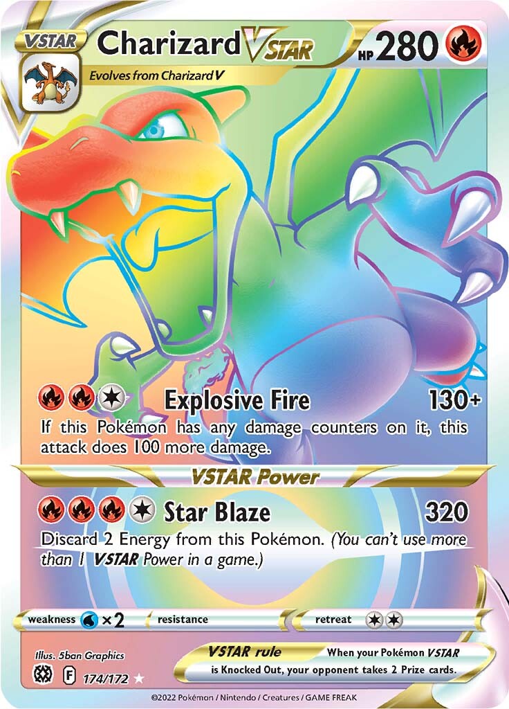 Charizard VSTAR (174/172) [Sword & Shield: Brilliant Stars] | Gear Gaming Bentonville