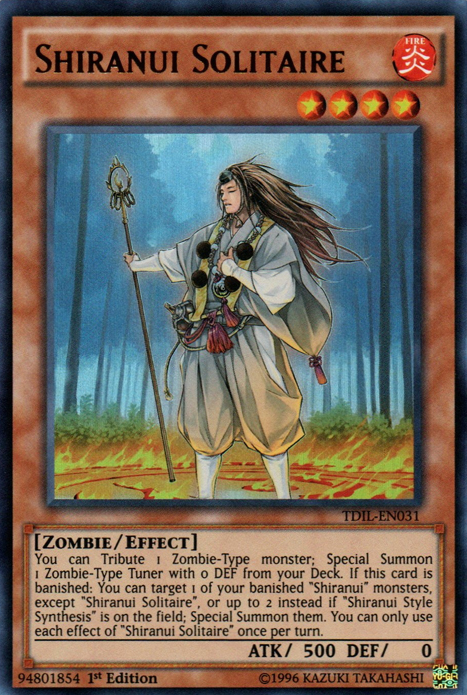 Shiranui Solitaire [TDIL-EN031] Ultra Rare | Gear Gaming Bentonville