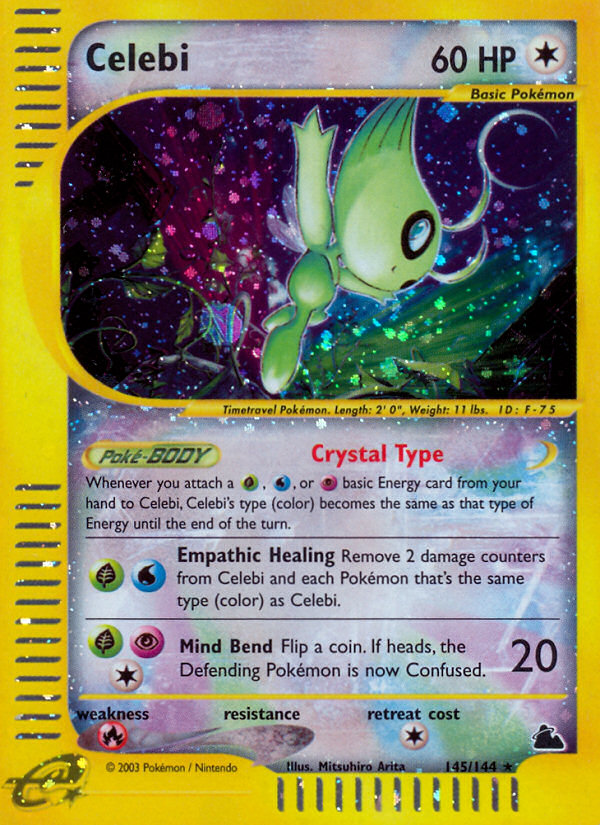 Celebi (145/144) [Skyridge] | Gear Gaming Bentonville