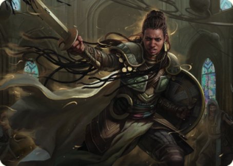 Shanna, Purifying Blade Art Card 1 [Dominaria United Art Series] | Gear Gaming Bentonville