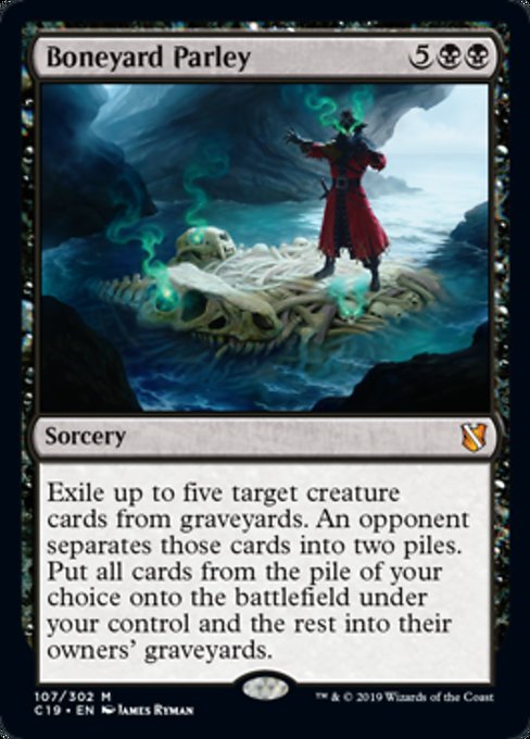 Boneyard Parley [Commander 2019] | Gear Gaming Bentonville