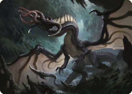 Brainstealer Dragon Art Card [Commander Legends: Battle for Baldur's Gate Art Series] | Gear Gaming Bentonville