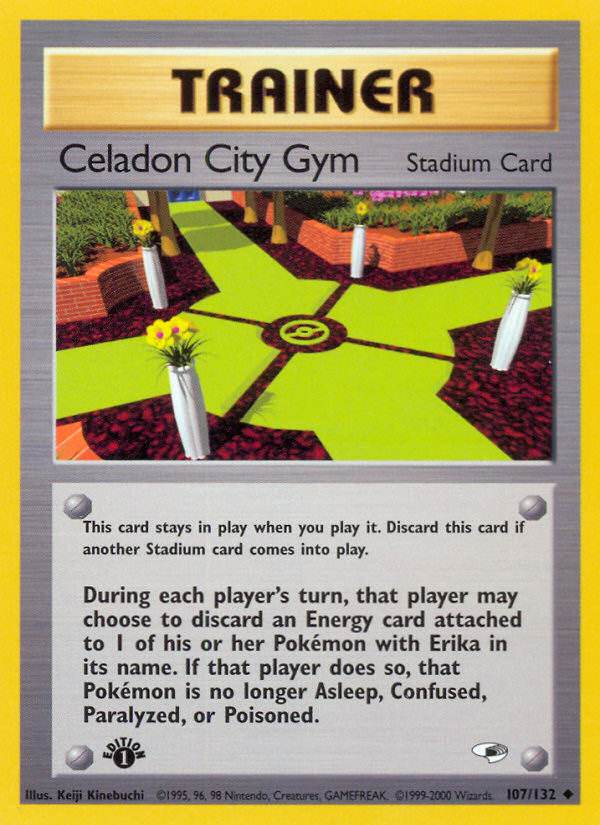 Celadon City Gym (107/132) [Gym Heroes 1st Edition] | Gear Gaming Bentonville