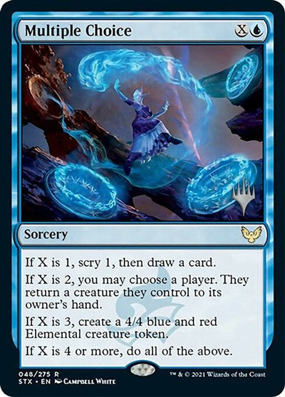 Multiple Choice (Promo Pack) [Strixhaven: School of Mages Promos] | Gear Gaming Bentonville
