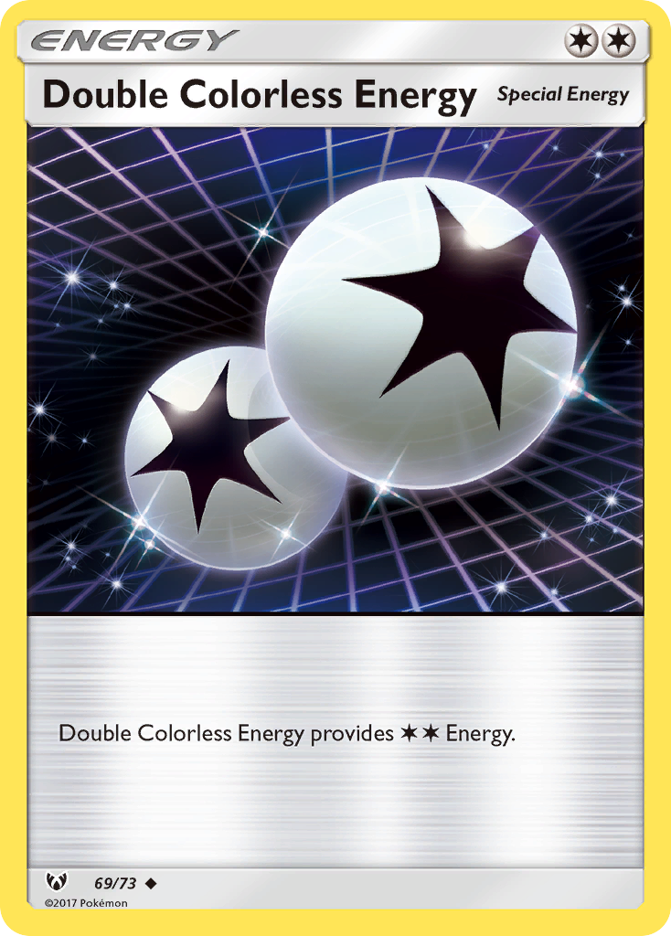 Double Colorless Energy (69/73) [Sun & Moon: Shining Legends] | Gear Gaming Bentonville