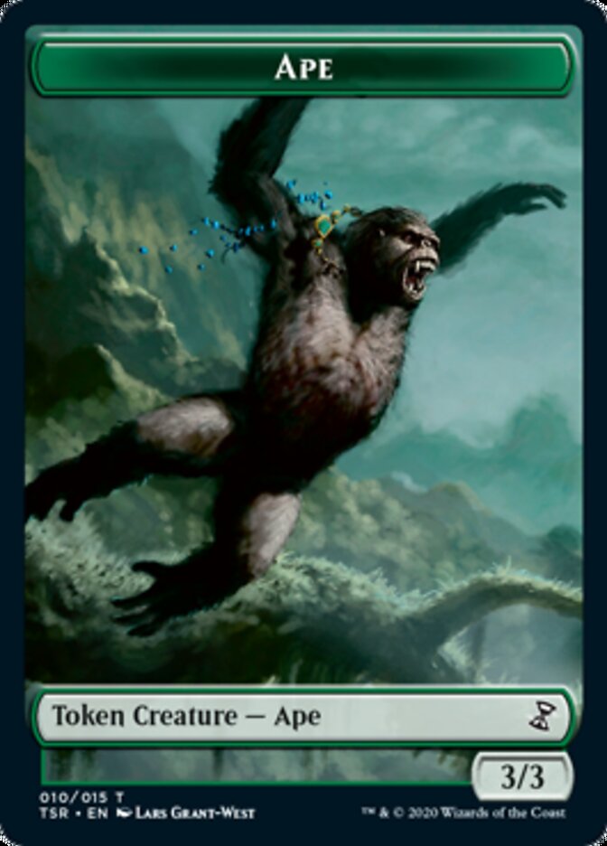 Ape Token [Time Spiral Remastered Tokens] | Gear Gaming Bentonville