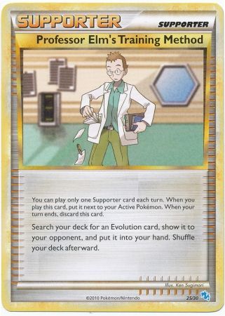 Professor Elm's Training Method (25/30) [HeartGold & SoulSilver: Trainer Kit - Gyarados] | Gear Gaming Bentonville