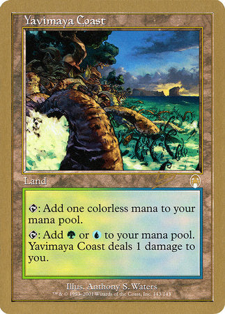 Yavimaya Coast - 2002 Raphael Levy (APC) [World Championship Decks] | Gear Gaming Bentonville