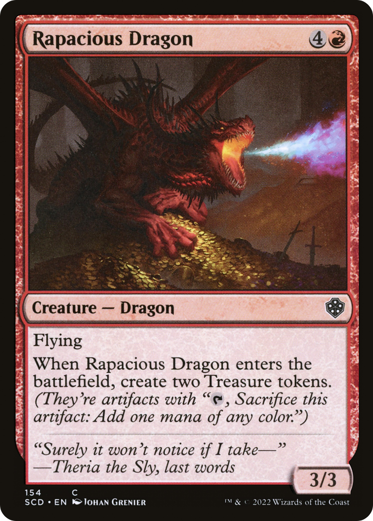 Rapacious Dragon [Starter Commander Decks] | Gear Gaming Bentonville