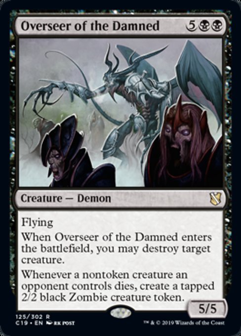 Overseer of the Damned [Commander 2019] | Gear Gaming Bentonville