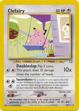 Clefairy (30/111) [Neo Genesis Unlimited] | Gear Gaming Bentonville