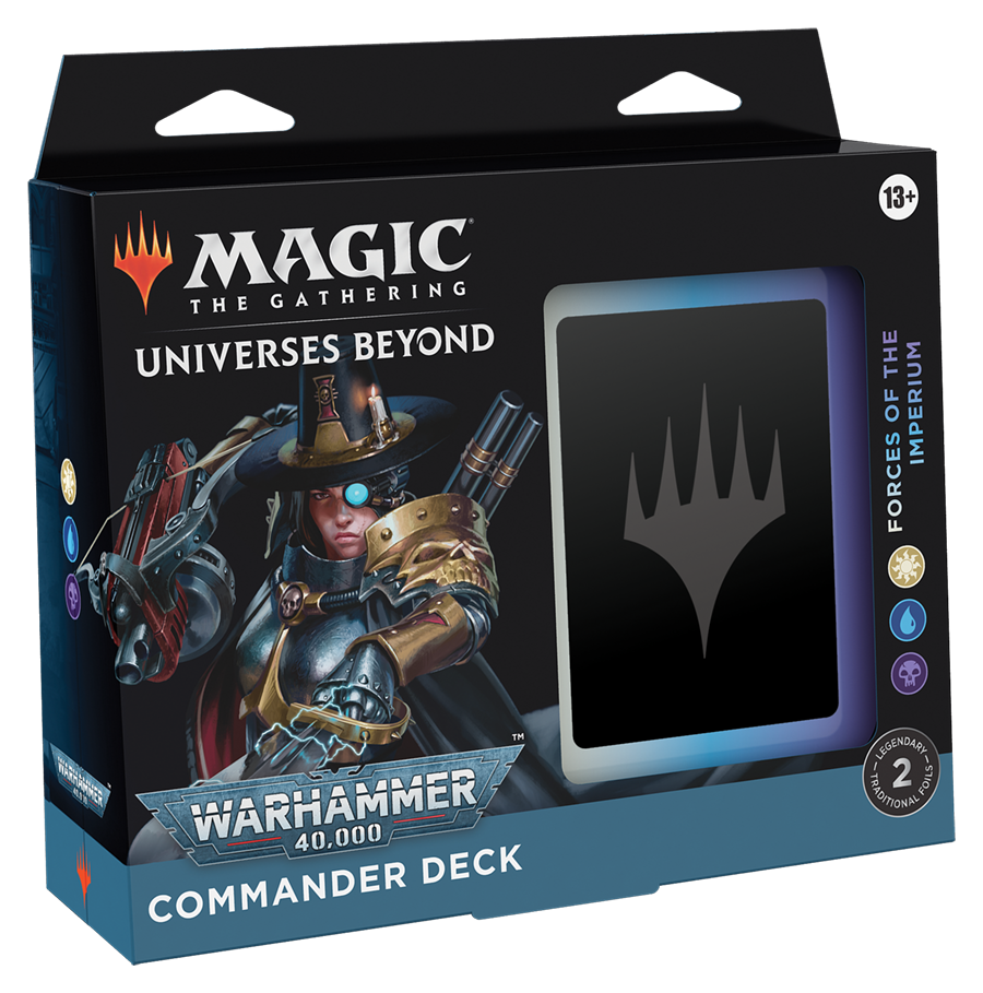 Universes Beyond: Warhammer 40,000 - Commander Deck (Forces of the Imperium) | Gear Gaming Bentonville