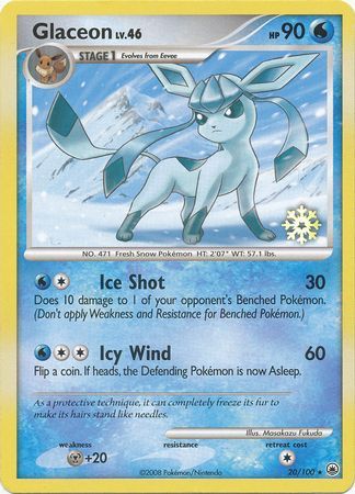 Glaceon (20/100) [Countdown Calendar Promos] | Gear Gaming Bentonville