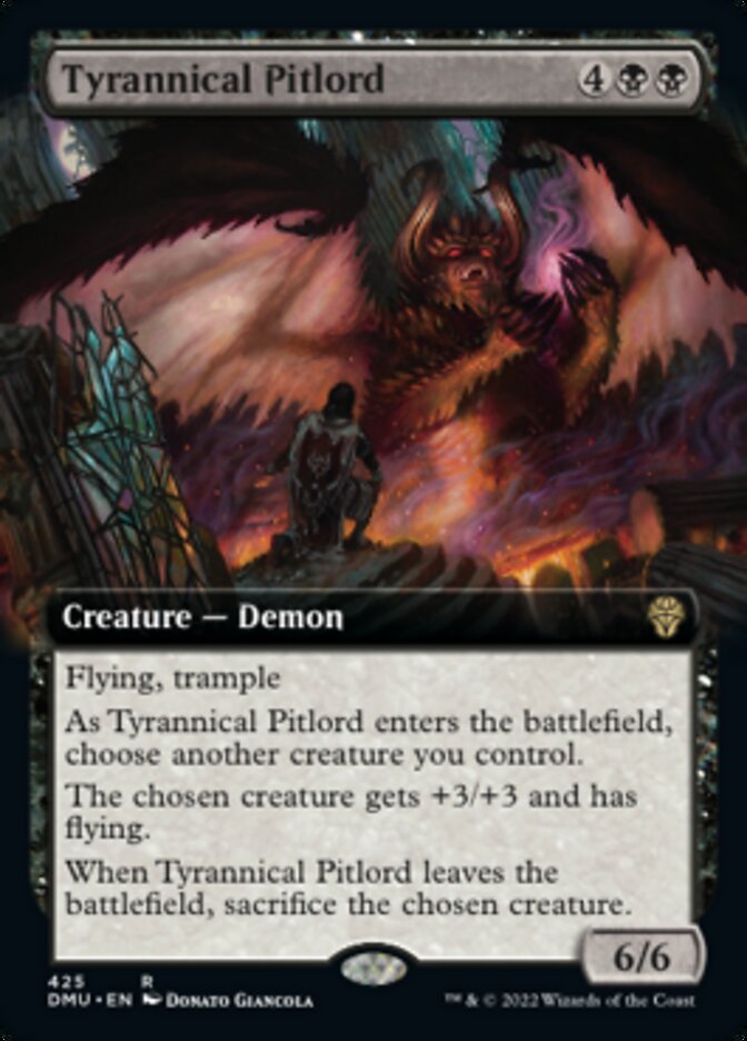 Tyrannical Pitlord (Extended Art) [Dominaria United] | Gear Gaming Bentonville